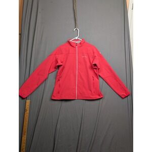 Eddie Bauer Sandstone Soft Shell Jacket Women Size‎ XL Salmon/Pink